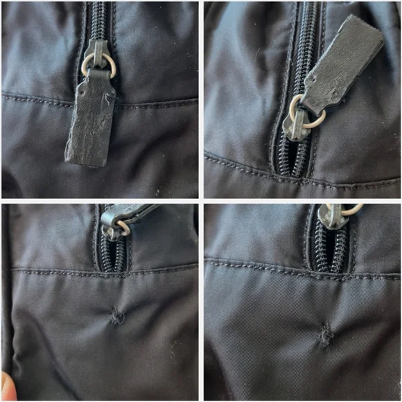 Vintage Prada Black Nylon Handbag - Picture 10 of 16